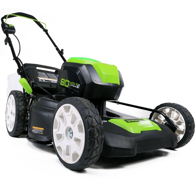 Газонокосилка аккумуляторная Greenworks GD80LM46 без аккумулятора и зарядного устройства