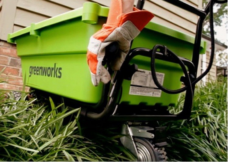 Тележка садовая самоходная Greenworks G-Max 40V G40GC без аккумулятора и зарядного устройства