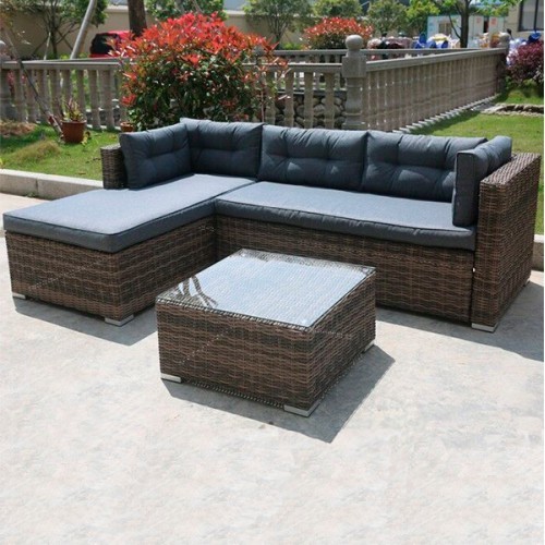 Комплект мебели Афина-Мебель AFM-302 Brown/Grey коричневый