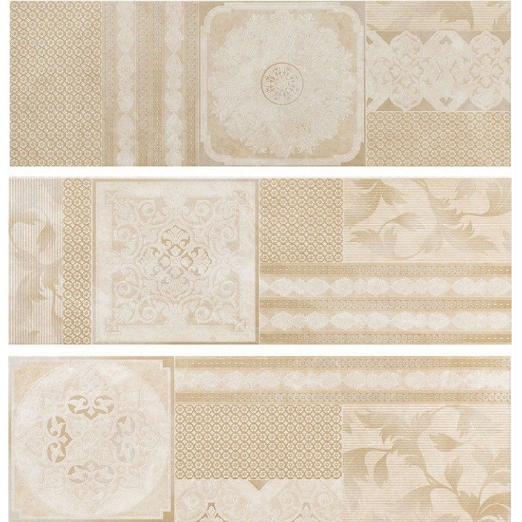 Плитка керамическая Italon Elite White Insero Couture 750х250 мм