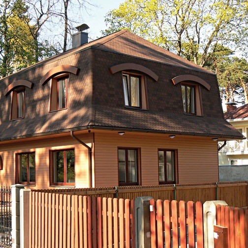 Черепица гибкая Технониколь Shinglas Классик Танго Осенний
