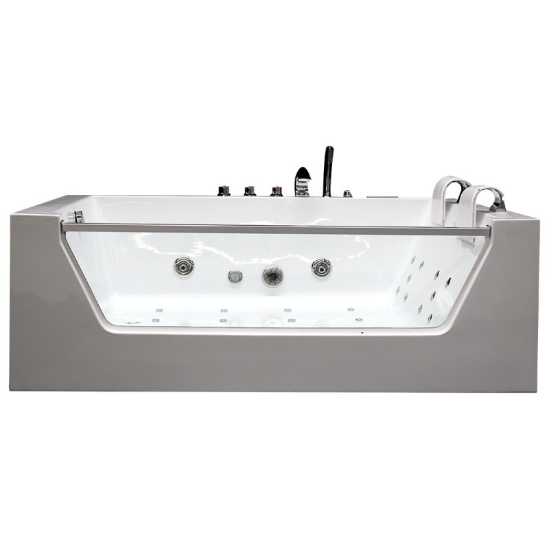Ванна акриловая с гидромасажем Grossman GR-17512 175х120 см