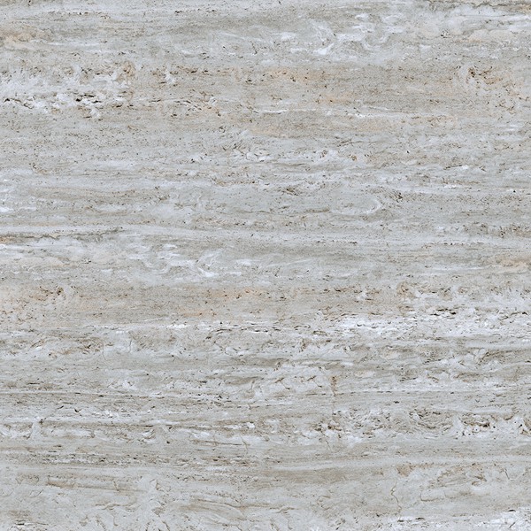 Керамогранит Idalgo Granite Stone Travertine серый структурный 599х599 мм