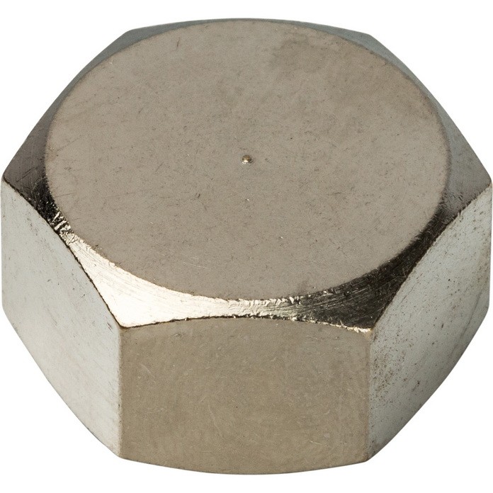 Заглушка Stout SFT-0027-000002 2 дюйма никелированная с внутренней резьбой