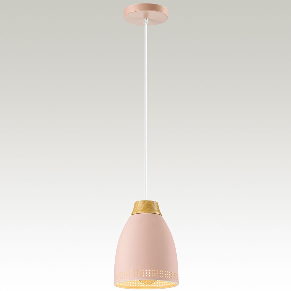 Светильник подвесной Lumion Anna 3796/1 розовый E27 1х60W 220V