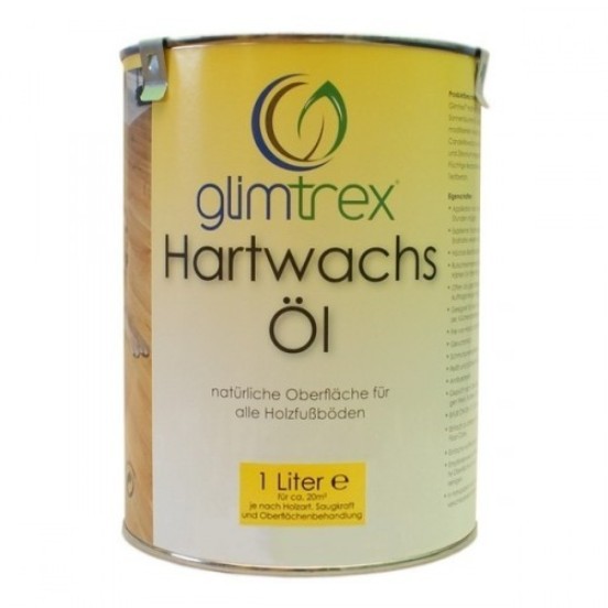Масло с твердым воском Glimtrex 101002-07 прозрачное шелковисто-матовое 1 л