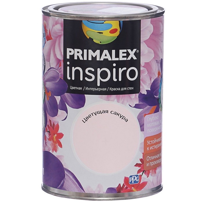 Краска интерьерная Primalex Inspiro Цветущая сакура 1 л