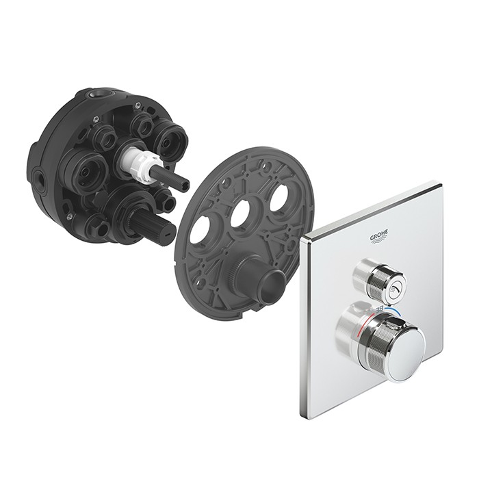 Внешняя часть термостата Grohe Grohtherm SmartControl 29123000