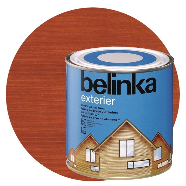 Пропитка для древесины Belinka Exterier № 67 Ориентально-оранжевый 0,75 л