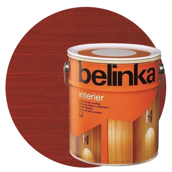Пропитка для древесины Belinka Interier № 71 Кораллово-красный 2,5 л