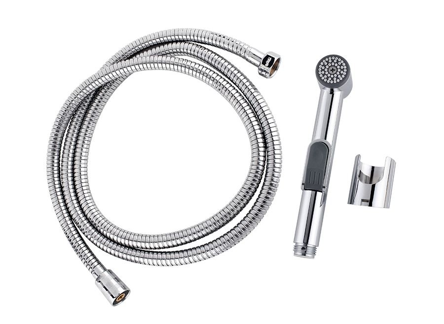Смеситель для раковины Timo Nordic 0151G chrome с гигиеническим душем