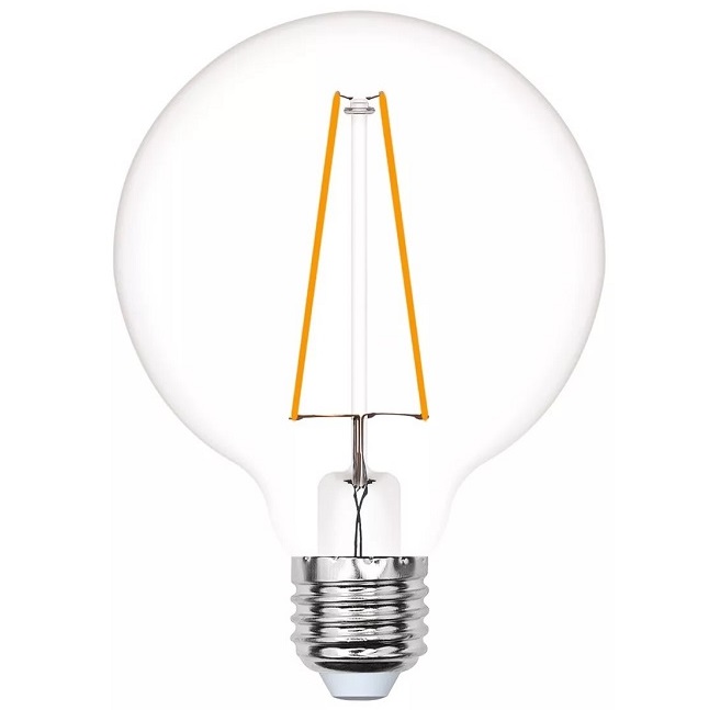 Лампа светодиодная Uniel Vintage LED-G95-6W/Golden/E27 GLV21GO