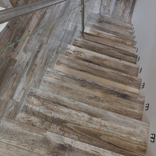 Керамогранит Estima Spanish Wood SP02 неполированный 900х150 мм