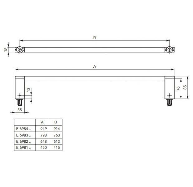Полотенцедержатель Ideal Standard Connect E6982AA