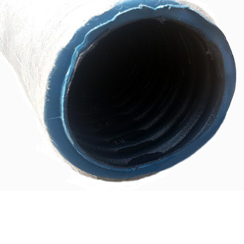Труба дренажная двухслойная Nashorn N ПНД d100 мм перфорированная с геотканью Typar