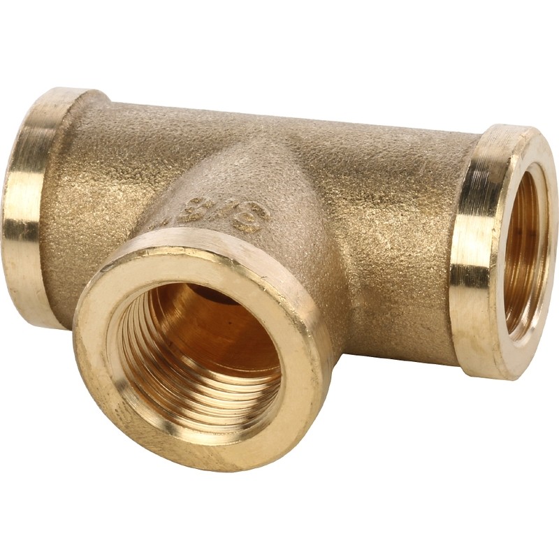 Тройник Stout SFT-0019-000038 3/8 дюйма с внутренней резьбой