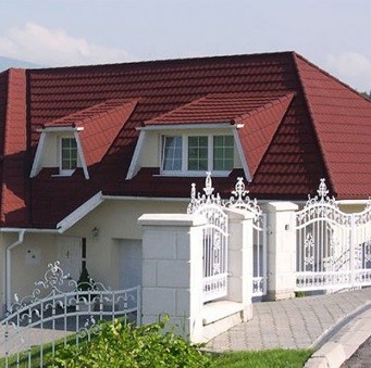 Черепица композитная Metrotile Metrobond Бордо