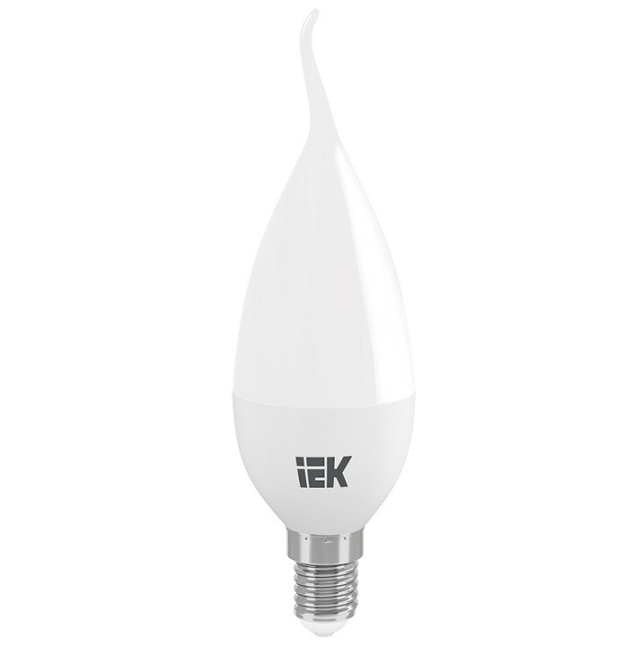 Лампа светодиодная IEK Eco CB35 5W Е14 4000К