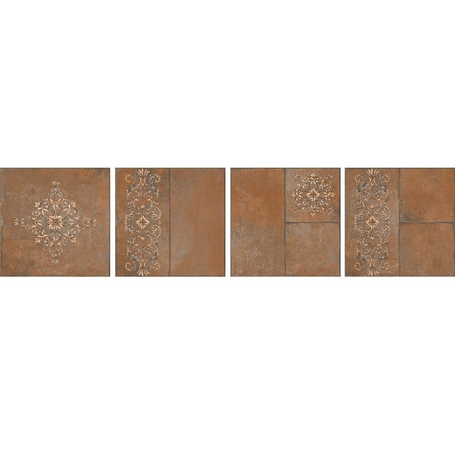 Керамогранит Kerama Marazzi Каменный остров SG926400N коричневый декорированный 300х300 мм