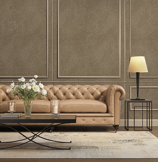 Краска бархатная декоративная ID Elegance серебряная база с блестками 2 л