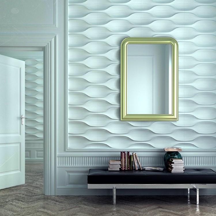 Дизайнерская 3D панель из гипса Artpole Blade 600х600 мм