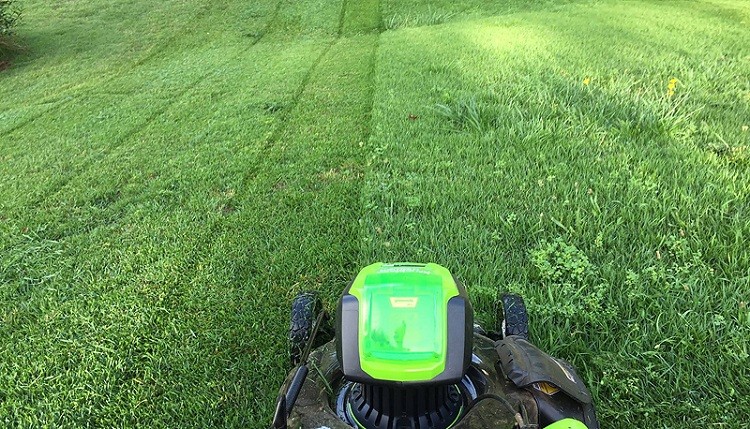 Газонокосилка аккумуляторная Greenworks GD80LM46 без аккумулятора и зарядного устройства