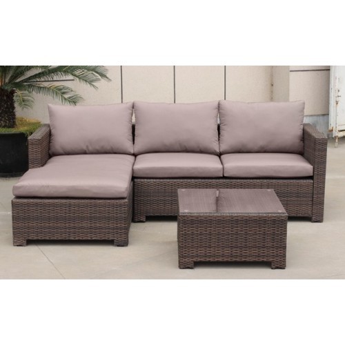 Комплект мебели Афина-Мебель AFM-4025B Brown коричневый