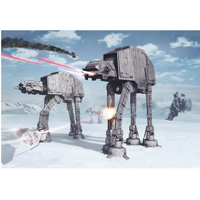 Фотообои бумажные Komar Star Wars Battle of Hoth 8-481 3,68х2,54 м