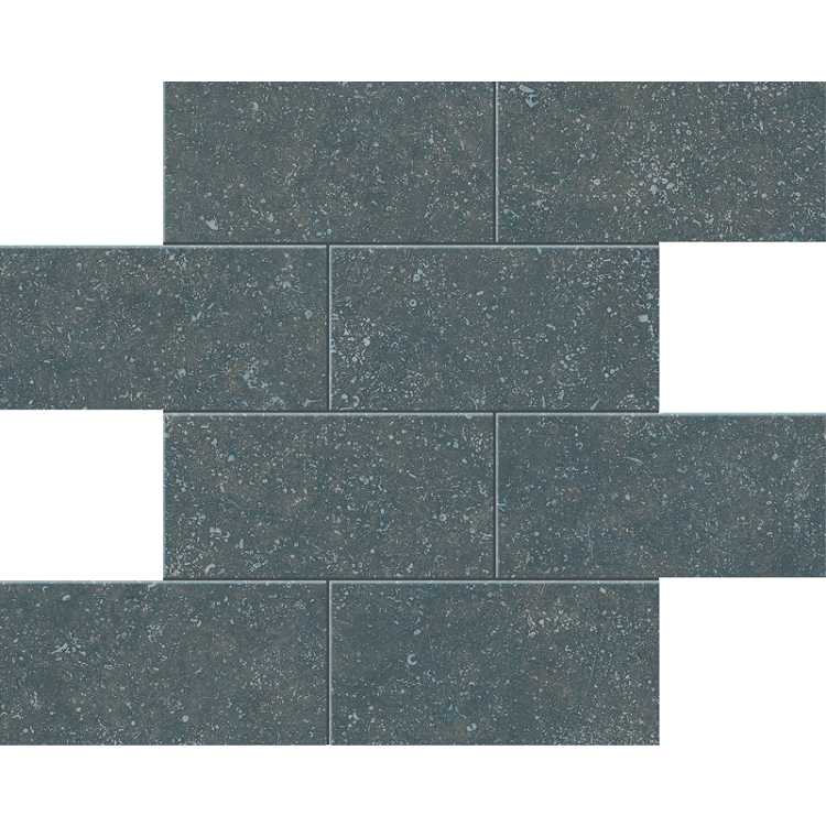 Мозаика из керамогранита Estima Bluestone Bricks Big BS02 350х286 мм
