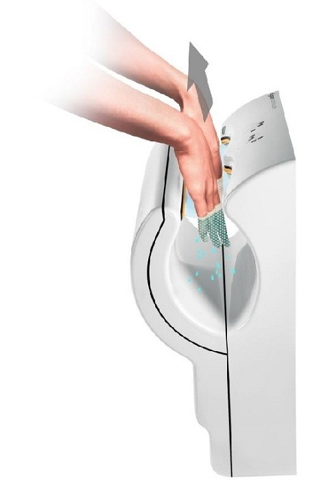 Сушилка для рук Dyson Airblade AB14 dB белая