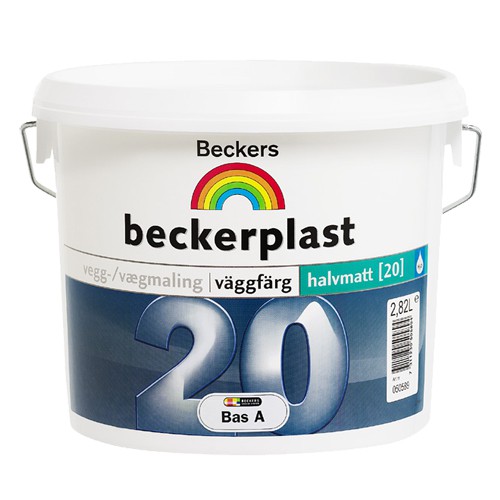 Краска для стен и потолков Beckers Beckerplast 20 BAS A 2,7 л