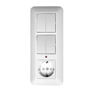 Блок Schneider Electric Прима BK2VR-005B-B белый