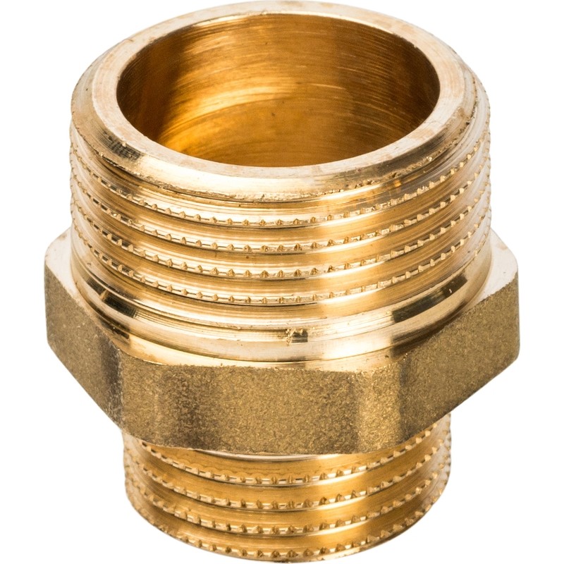 Ниппель переходной Stout SFT-0003-003412 3/4х1/2 дюйма с наружной резьбой