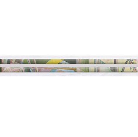 Бордюр керамический Ceramica Classic 66-05-00-1368 Frame белый 400х60 мм