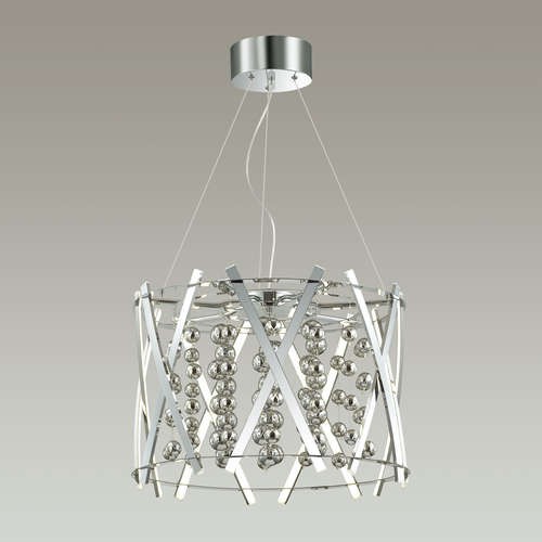 Подвес светодиодный Odeon Light Brion 4094/60LA хром 60W 220V