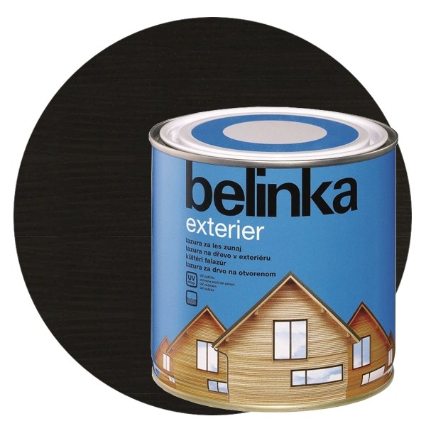 Пропитка для древесины Belinka Exterier № 75 Магически-черный 0,75 л