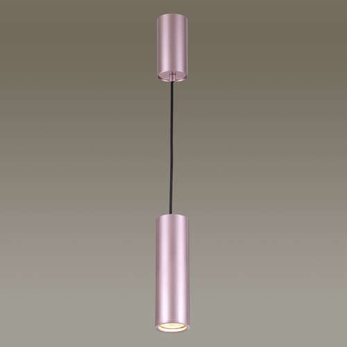 Светильник подвесной/накладной Odeon Light Vincere 3829/1C розовый GU10 D60хH200 мм GU10 50W 220V