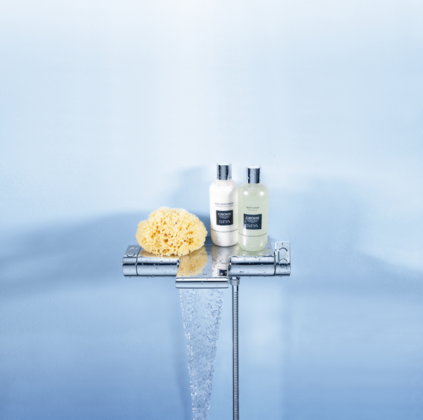 Термостат для ванны Grohe Grohtherm 2000 New 34464001 с полочкой