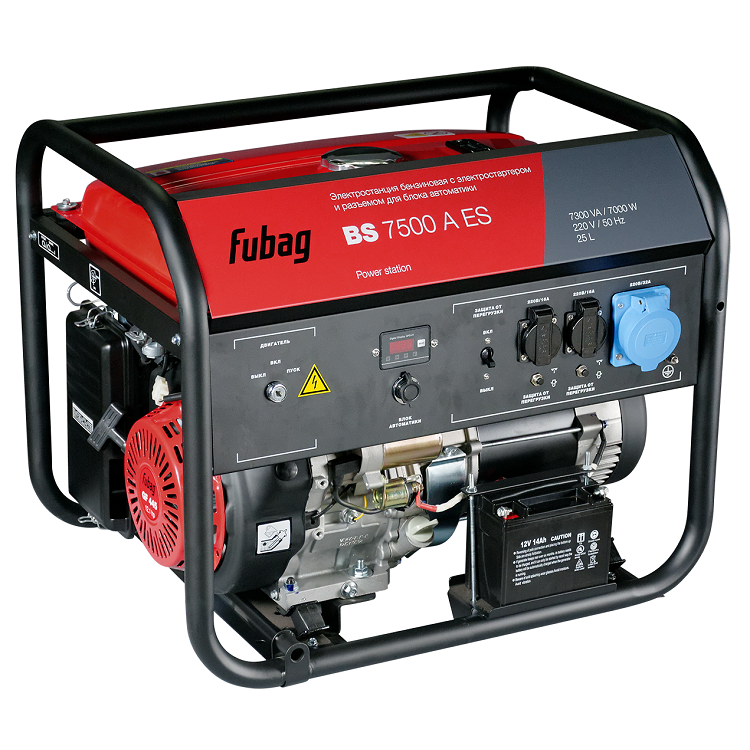 Бензиновый генератор Fubag BS 7500 A ES