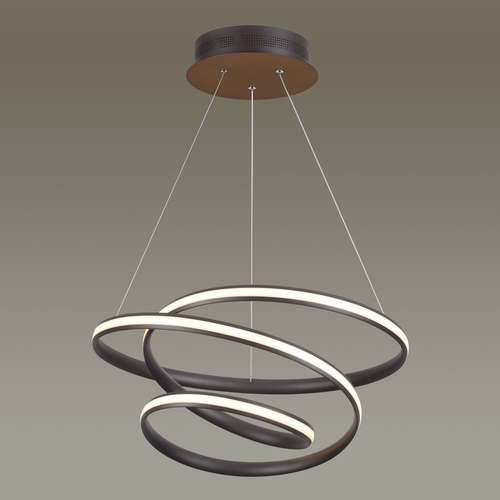 Светильник подвесной светодиодный Odeon Light Orbit 3864/60L венге 60W 220V