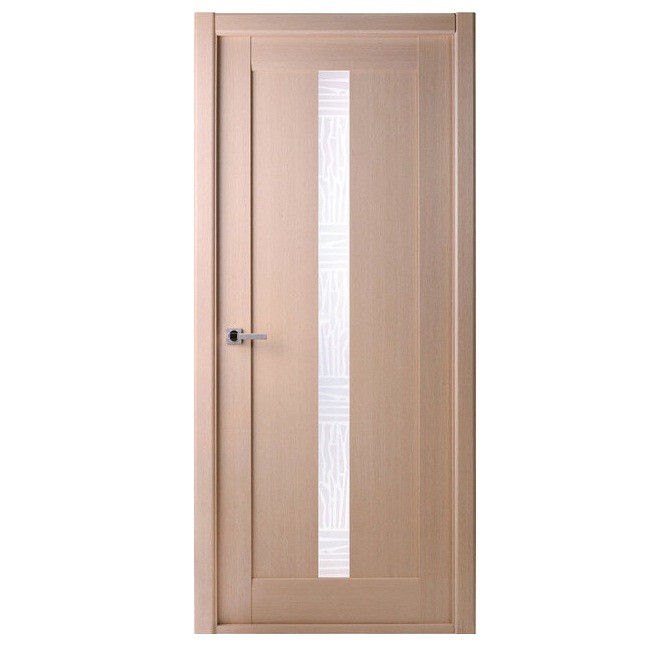 Дверное полотно Belwooddoors Челси Клен серебристый стекло мателюкс 2000х700 мм
