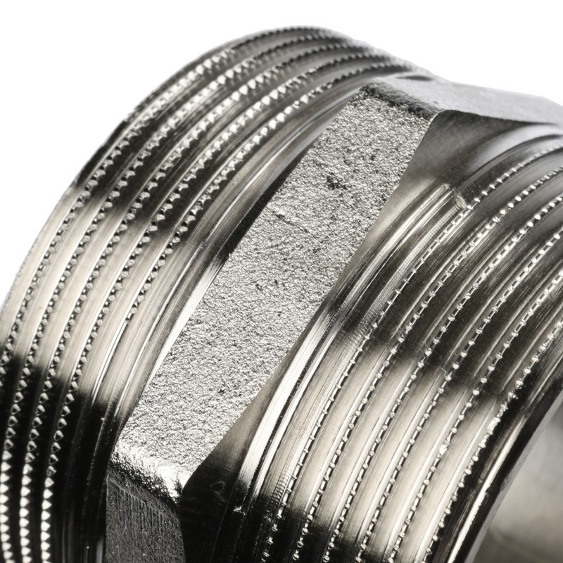Ниппель Stout SFT-0004-000022 2 дюйма никелированный с наружной резьбой