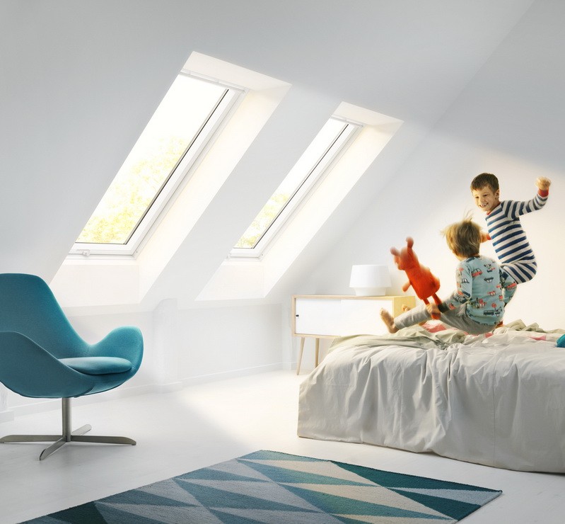 Окно мансардное Velux Premium GPU 0070 Панорама (PK08) 940x1400 мм белое полиуретан