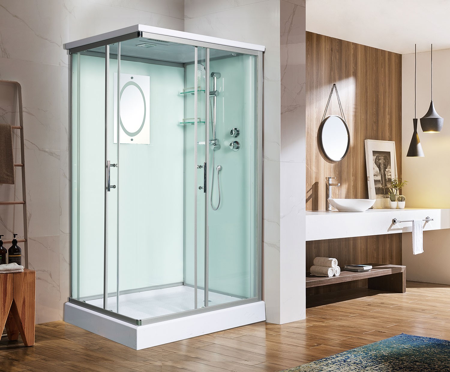 Душевая кабина Weltwasser WW500 Laine 1202 1200х900х2170 мм