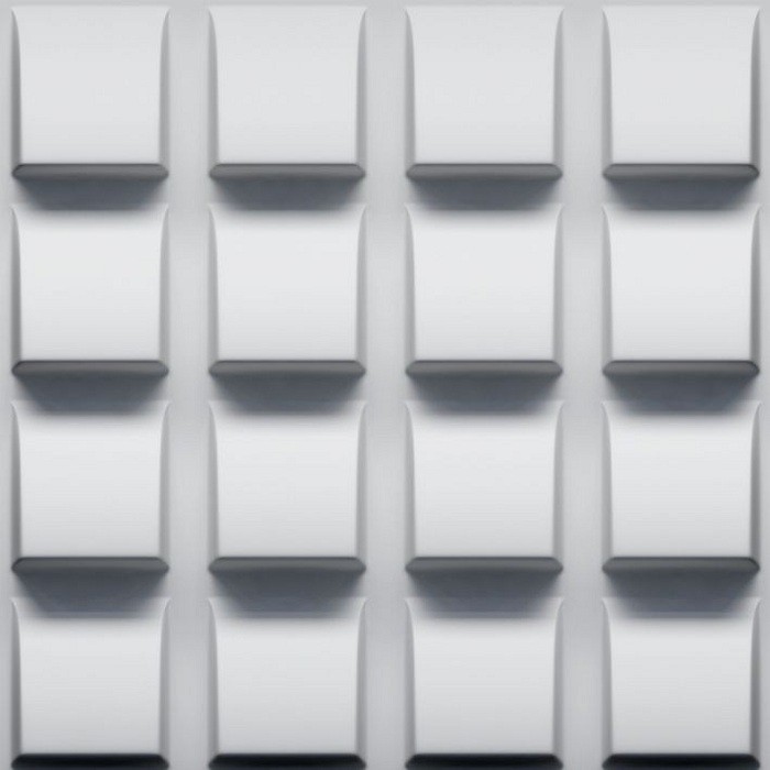 Дизайнерская 3D панель из гипса Artpole Tile 600х600 мм