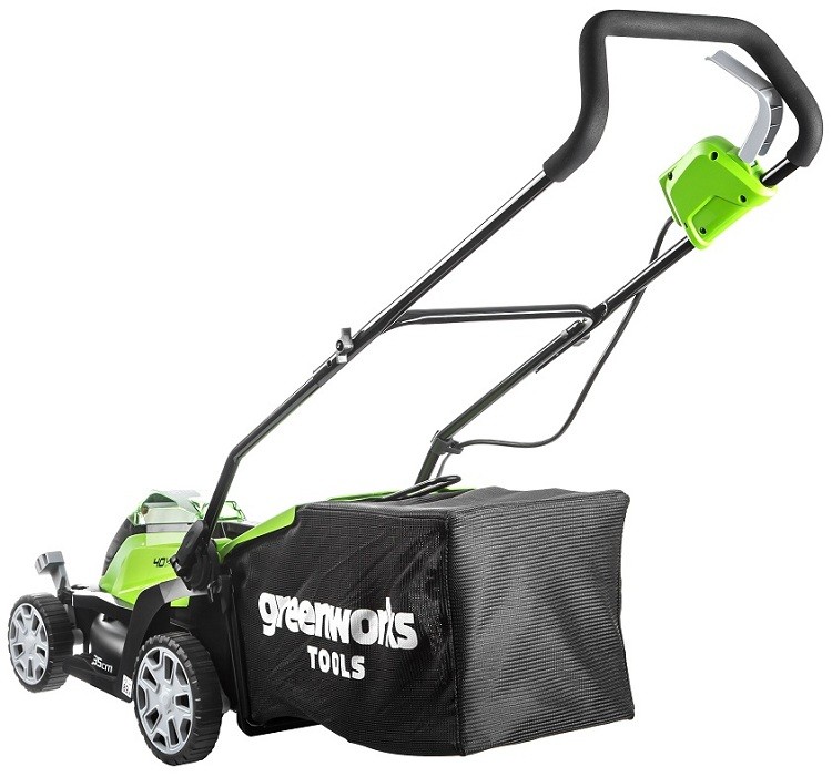 Газонокосилка аккумуляторная Greenworks G40LM41