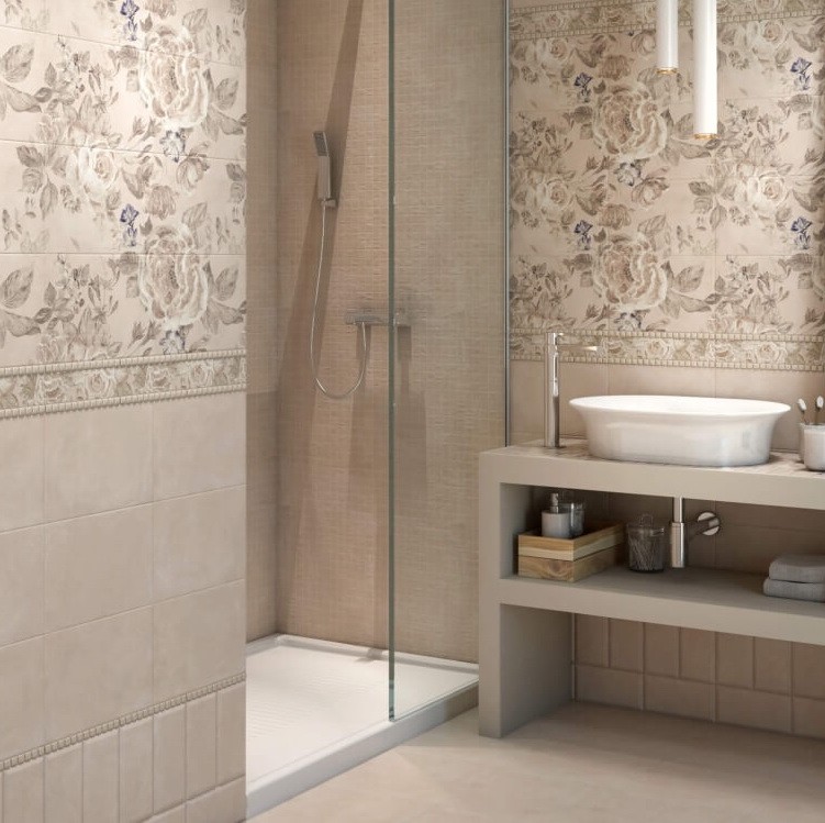 Панно керамическое Kerama Marazzi 8271/4x/3F Александрия светлое 600х400х мм 4 плитки
