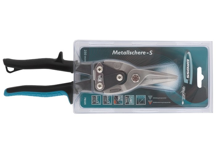 Ножницы по металлу Gross Piranha 78325 прямой рез