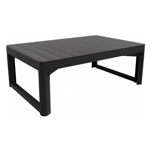 Стол пластиковый Keter Lyon smooth table с регулируемой высотой столешницы графит