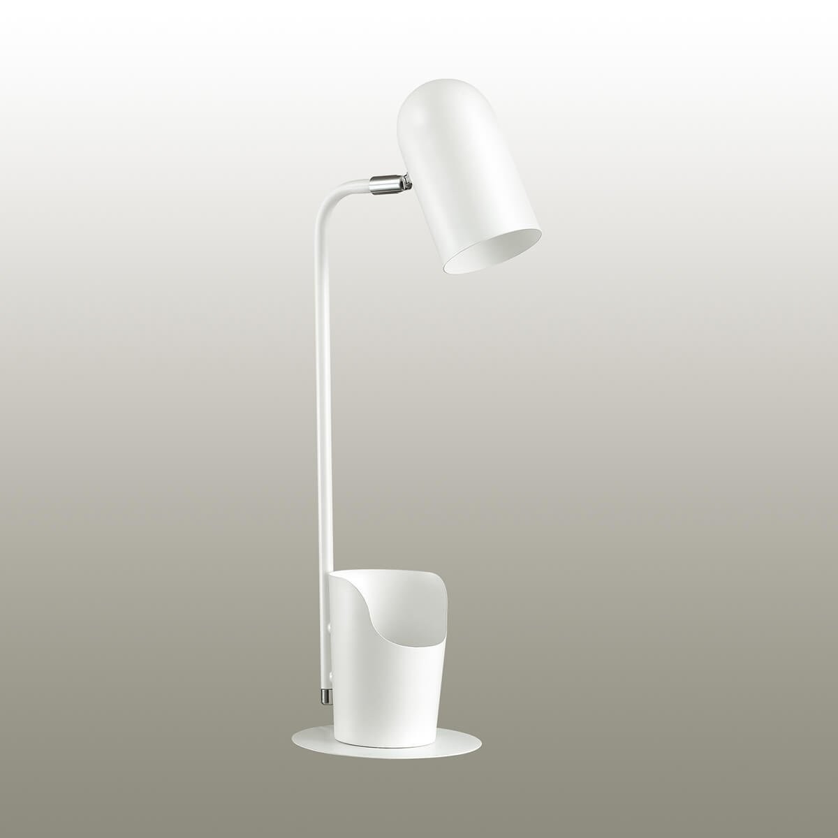 Настольная лампа Lumion Ejen 3689/1T белая E27 40W 220V